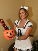 Sexy MILF in Sailor Costume
