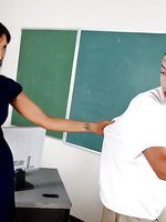 Hot Teacher Diana Prince Gets Her Wet Pussy Filled