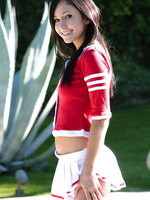Naughty Catie Minx goes back to school as a sorority sweetheart on the prowl