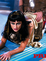 Cleopatra is a big whore that loves big cocks
