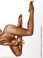 Several erotic artistic shots of the eighties