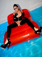 Decadent rubber pool party