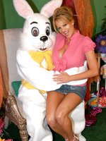 Kelly meets the Easter bunny and gets fucked like a rabbit.